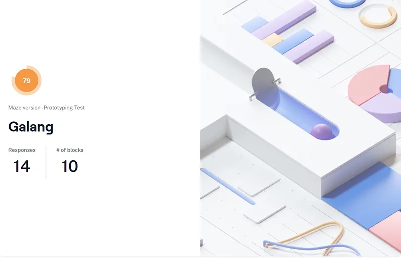Usability Testing Score Using Maze